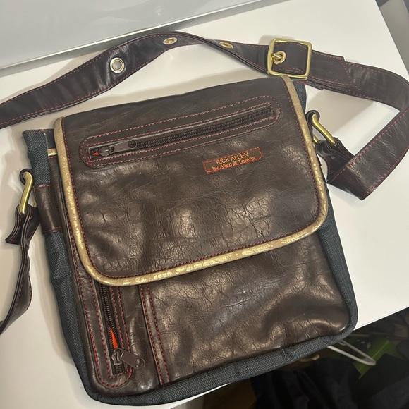 Def Leppard’s Rick Allen 100% Cruelty FREE Vegan Leather Satchel